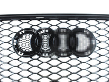 Schwarz Frontgrill Kühlergrill für AUDI A5 Wabengrill 8T S Line Facelift 12-16 fg283