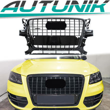Kühlergrill Frontgrill Grill Schwarz Glanz für Audi Q5 8R 2008-2012 Vor MOPF