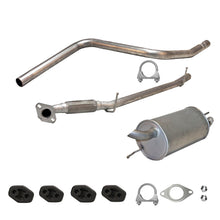 Komplette Auspuffanlage Auspuff ab Kat für Ford Fiesta V 1.25 1.3 1.4 16V Mazda 2 1.25 1.4