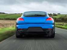 Schwarz Auspuffblenden Endrohre Endrohrblende für Porsche Panamera 970 2013-2016 et310