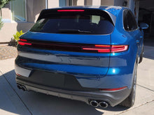 Silber Auspuff Auspuffblenden Endrohre für Porsche Cayenne PO536 9YA 2018+ et328