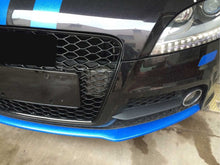 Kühlergrill Grill Wabengrill Schwarz Glanz für AUDI TT 8J TTS 06-14 fg138