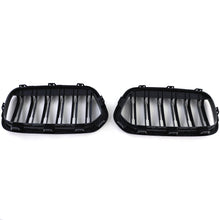 Sport Kühlergrill Doppelsteg Grill Nieren Schwarz Glanz Passend für BMW X2 F39 ab 18