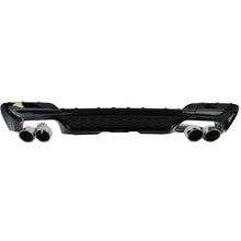 Diffusor Heckdiffusor + Auspuffblenden Endrohre Chrom Passend für BMW X3 G01 ab 2018