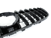 Schwarz Kühlergrill Front Grill für Mercedes V Klasse W447 Facelift mit originalen Diamantgrill 19+