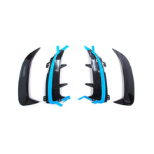 Autunik Heck Flossen Flaps Heck Stoßstangen Canards für Mercedes Benz A Klasse W177 Hatchback AMG Line pz3