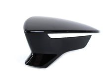 Spiegelkappen Außenspiegel Schwarz Glanz für SEAT Leon 5F ab 2012 Arona Ibiza KJ 6F ab 2017 mc148