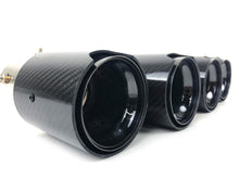 Carbon Fiber Auspuffblende Rohre Blenden Passend für BMW 3er G20 G28 M Sport Paket 19-22 et243