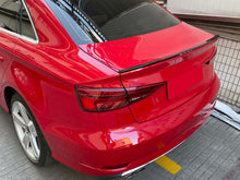 Heckspoiler Heckflügel Schwarz Glanz für AUDI A3 Spoiler S3 8V Limo 2013-2020 sp98