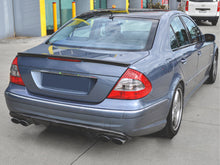 Autunik Schwarz Glanz Heckspoiler Spoilerlippe für Mercedes W211 Spoiler Limo 02-09 sp91