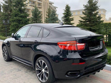 Schwarz Auspuff Blenden Endrohre Passend für BMW X6 E71 X6 F16 35i 40d 50i 2007-2014