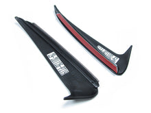 Schwarz Heck Hinten Stoßstange Flossen Flaps Canard für Mercedes Benz W205 Limo AMG Line 2015-2018 pz19