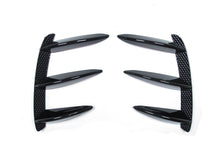 Heck Stoßstange Aero-Kits Flossen Flaps Flics Schwarz für Mercedes A Kl. W176 AMG Line A45 AMG 2013-2018 pz5