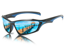 Polarisierter HD Fahrradbrille UV-Schutz Sportbrille Sonnenbrille für Männer & Frauen Fahren Angeln Laufen