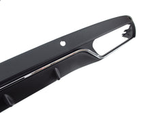 Heckdiffusor Diffusor + Chrom Auspuffspitzen für Mercedes W205 Limousine Avantgarde mit Standard Stoßstange 2014-2022