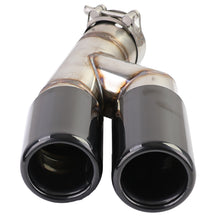 Heckdiffusor Endrohr Doppelrohr Schwarz Glanz Passend für BMW F30 F31 316 318 320