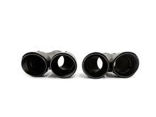 Matt Carbon Duplex Sportauspuff Auspuffblenden Endrohre Passend für AUDI BMW Benz Universal 58-62mm et255