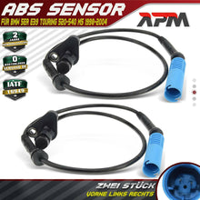 2x ABS Sensor Raddrehzahl Vorne Links Oder Rechts Passend für BMW 5er E39 520-540 98-04