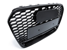 Schwarz Kühlergrill Grill Wabengrill für AUDI A6 S6 C7 4G S Line Limo Avant 11-14