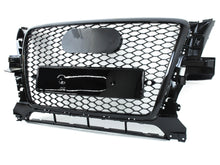 Kühlergrill Wabengrill Kühlergitter Schwarz für AUDI Q5 Grill 8R 08-12 VFL