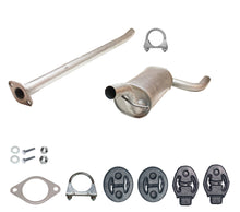 Endschalldämpfer Auspuffanlge für Ford Focus C-Max 1.6 TDCi Mazda 3 1.6 CiTD Auspuff