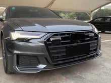 Schwarz Grill Frontgrill für Audi A6 Kühlergrill S6 C8 S Line mit ACC 2018-2023 fg321