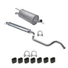 Auspuff Komplette Auspuffanlage Endschalldämpfer für Opel Zafira A F75 T98 1.8 16V