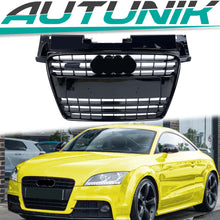 TTRS Optik Kühlergrill Front Grill Schwarz Grill für Audi TT 8J S Line 2006-2014