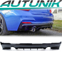 Diffusor Heckdiffusor Schwarz Passend für BMW 2er F22 F23 M Sport Paket M235i M240i 2013-2019