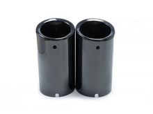 60mm Auspuffblende Endrohrblende Schwarz Passend für VW Golf 7 VII Variant Touran II