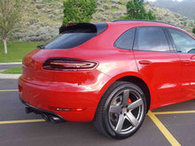 GTS Optik Glänzend Schwarz Auspuff Blenden Endrohr für Porsche Macan S 95B 3.0L 2014-2024