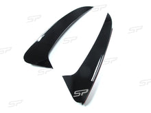 Heck Flossen Flaps Canards Splitter Aero Flics für Mercedes C-Klasse S205 Kombi C43 AMG Line 2015-2018 pz16