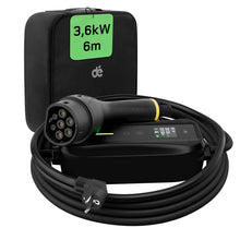 Ladekabel Typ 2 Schuko Heimladegerät EV Elektroauto Ladegerät 6M 16A für Renault Zoe