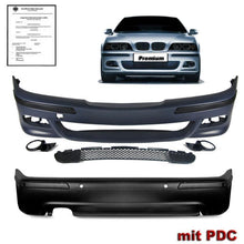 Vorne + Hinten Stoßstange Heckschürze Passend für BMW 5er E39 mit ABE 1995-2003