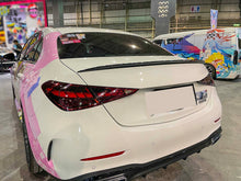 Schwarz Glanz Heckspoiler Spoilerlippe Spoiler für Mercedes W206 Limo 21+ sp13