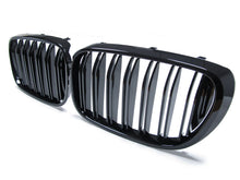 Kühlergrill Grill Nieren Doppelsteg Schwarz Passend für BMW 7er G11 Limo G12 Touring 2015-2019