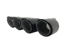 Glanz Carbon Duplex Sportauspuff Auspuffblenden Endrohre Passend für AUDI BMW VW Universal 60-64mm et258