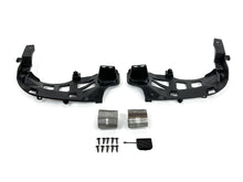 Schwarzer Diffusor + Auspuffblenden für Mercedes Benz E Klasse C207 Coupe E250 E350 AMG Line 2013-2017