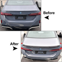 Schwarz Heckspoiler Flügellippe für BMW 5er I5 G60 525i 530i M60 2024+