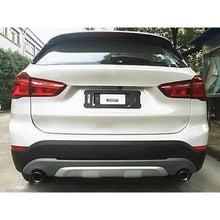 Schwarz Auspuffblende Auspuff Blende Passend für BMW X1 F48 70-75mm Rundes Endrohr et5