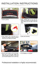 GT Class 2 Heckspoiler Spoiler Flügel Matt Schwarz für BMW 3er E36 1990-1999