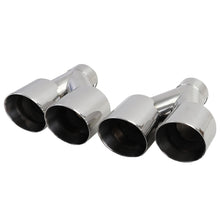 Schwarz Heckdiffusor Diffusor Doppelrohr Chrom Passend für BMW G20 G21 318 320 19-22