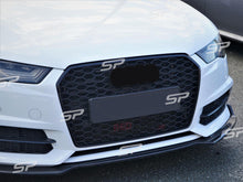 Schwarz Kühlergrill Frontgrill Wabengrill für AUDI A6 C7 S6 S Line Avant Limo 2015-2018 fg169