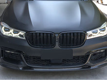 Kühlergrill Grill Nieren Doppelsteg Schwarz Passend für BMW 7er G11 Limo G12 Touring 2015-2019