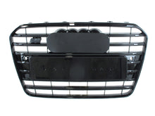 Schwarz Frontgrill Grill für AUDI A5 Kühlergrill S5 8T Sportback Coupe 12-16 MOPF