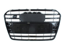 Schwarz Frontgrill Grill für AUDI A5 Kühlergrill S5 8T Sportback Coupe 12-16 MOPF