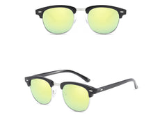 UV400-Schutz Sonnenbrille Groß Brille Runde Reisenbrille für Damen Herren Fahren Angeln