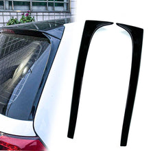 Heckspoiler Seiten Spoiler Flaps GTI Style Vertikale Schwarz für VW GOLF 7 VII TSI TDI ab 2014