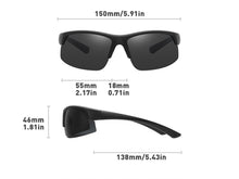 UV-Schutz Sonnenbrille Sportbrille für Farhren Bergsteigen Trekking Wandern