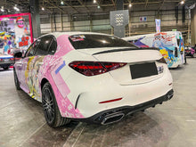 Schwarz Glanz Heckspoiler Spoilerlippe Spoiler für Mercedes W206 Limo 21+ sp13